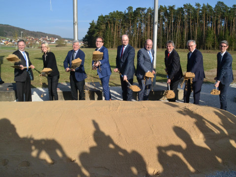 Ortsumgehung_B299_Mühlhausen_Spatenstich_Gruppenbild_Pressetermin