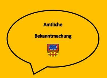Amtliche Bekanntmachung 
